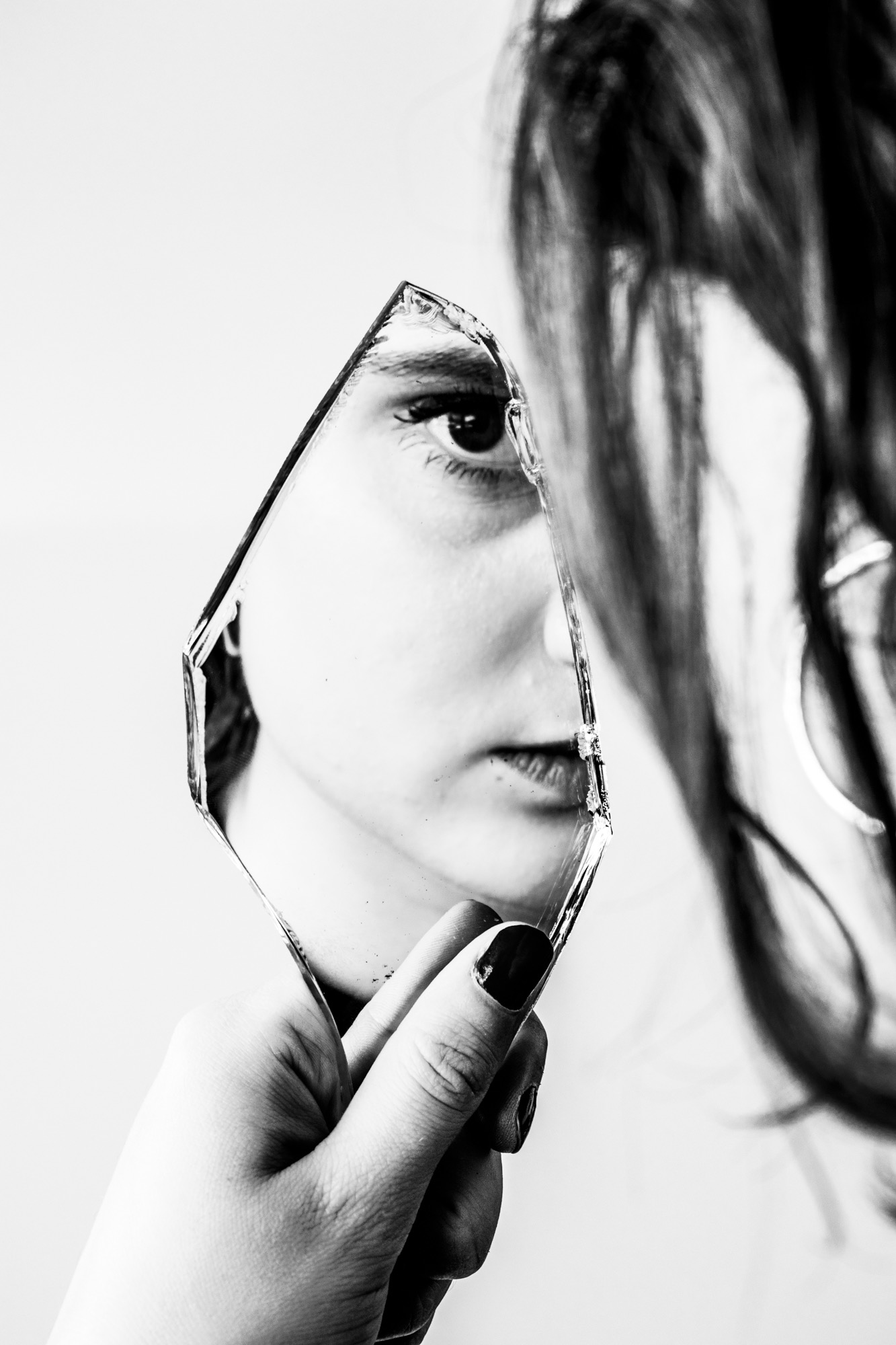 Zwart-wit architectuurbeeld met contrast door Ann-Sophie Verschuere