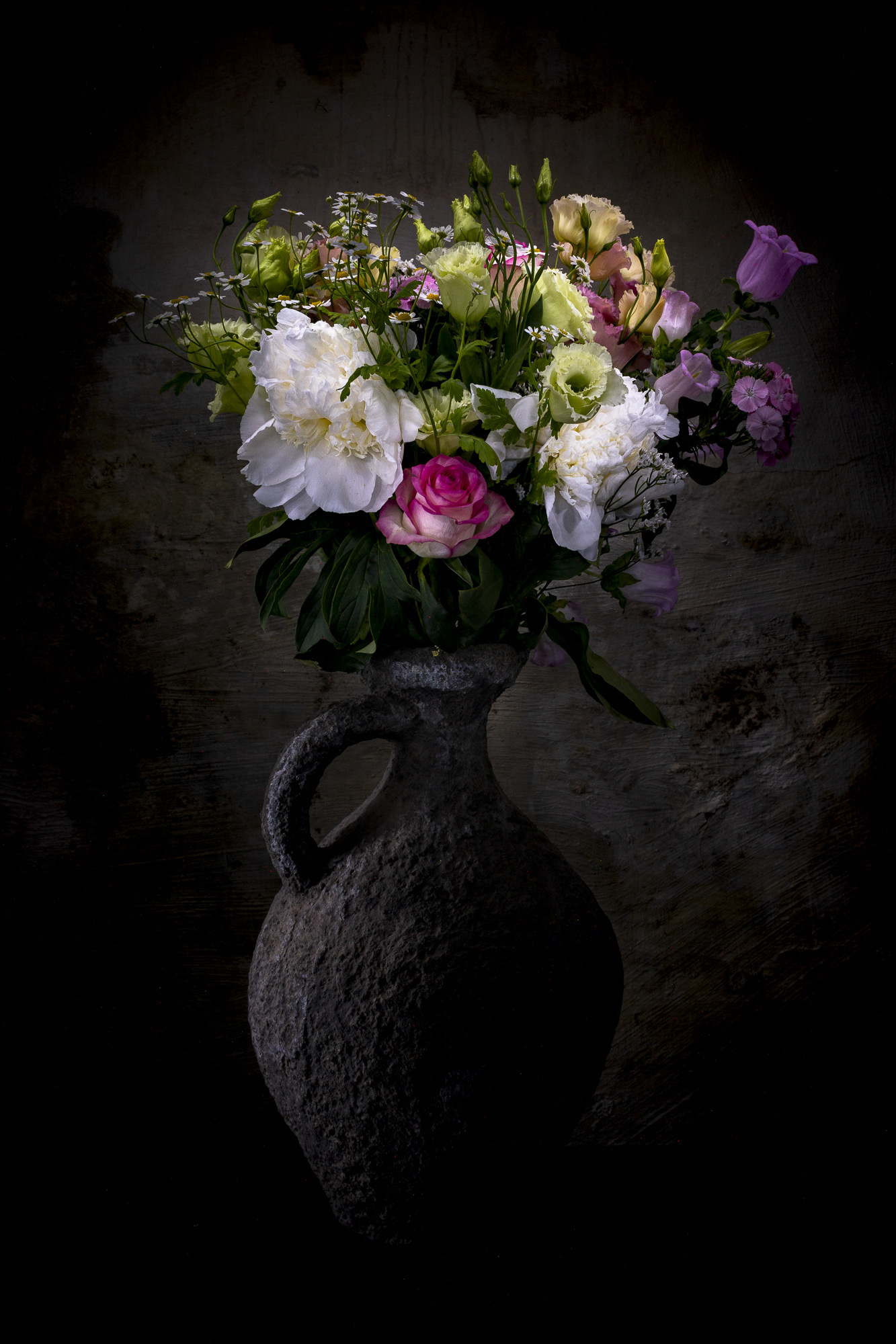 Conceptuele portretfotografie met kleuraccent door Ann-Sophie Verschuere