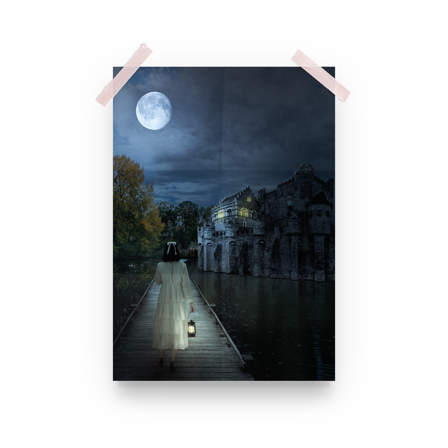 Photoshop collage en beeldcompositie door Ann-Sophie Verschuere